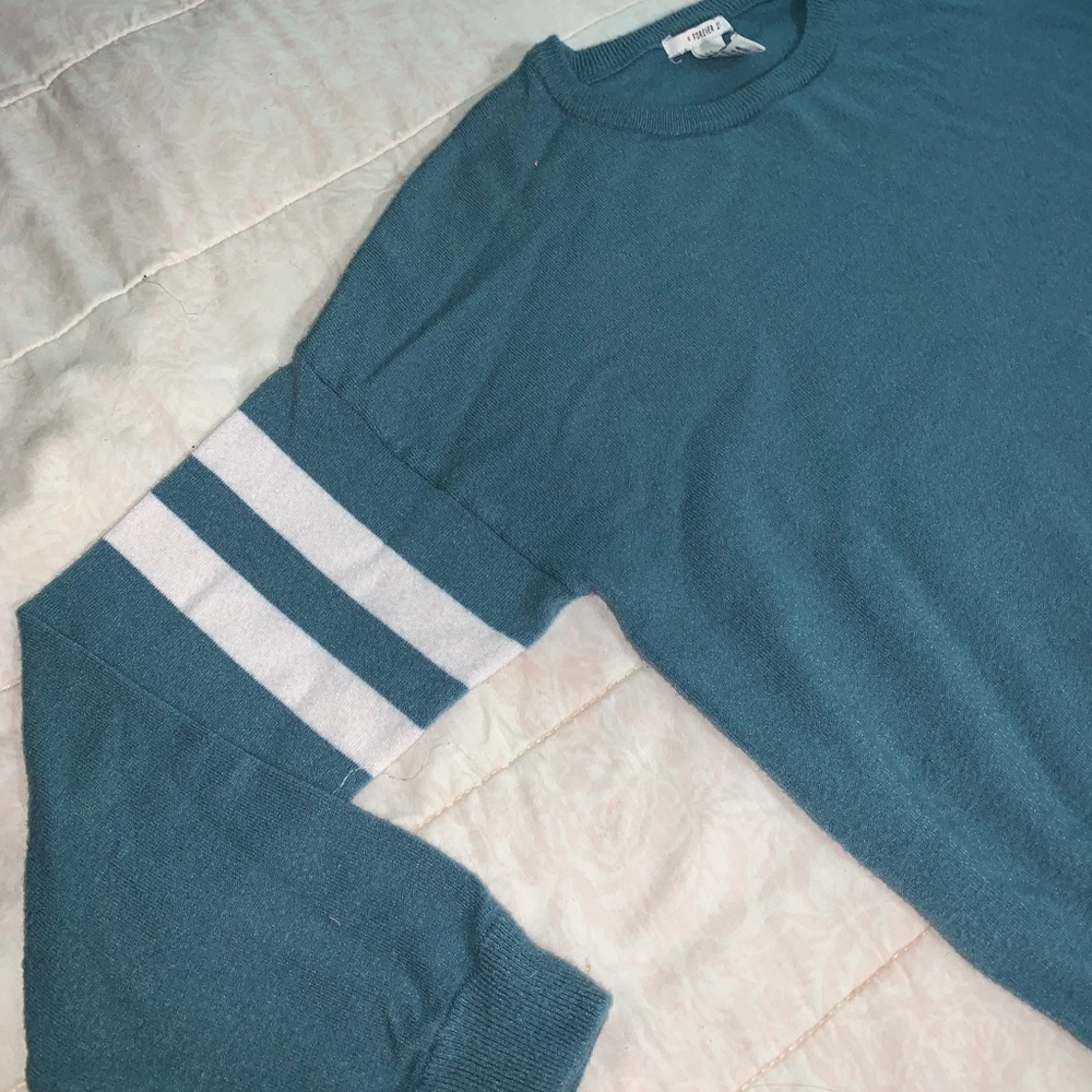 Blue and White Forever 21 Top